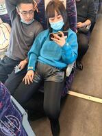 高铁上遇到一个大开门，想干2