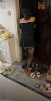 她弟来家里媳妇穿这样去开门