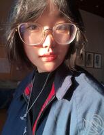 反差露脸的眼镜妹子1