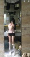 （女大被偷拍）出去吃东西好像被偷拍了，日常发骚求操。2