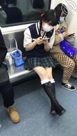 地铁抄底肉丝jk0