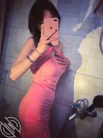 粉色性感连衣裙2