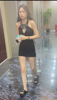 超短连衣裙美女1