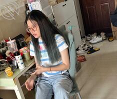 浙江杭州拱墅区异地恋清纯女朋友胡洁羽拍了我没见过的照片2