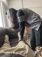 今天找到机会让女儿帮我按摩了0