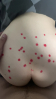 滴蜡无套后入白皙大屁股