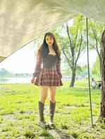 爱穿长靴的女孩 足觉应该很爽2