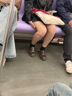 JK裙，小皮鞋2