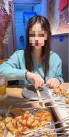 4）准备和女儿试酒，看看效果如何。1