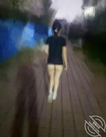 小区漏出，路上就湿了0