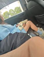 跟我一个驾校的长腿妹子0