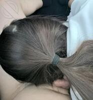 最近和小母狗在车里哈皮了一把，先操再吞精！