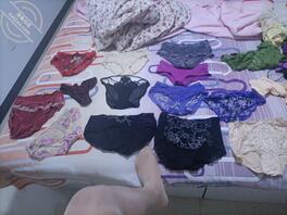 朋友妈妈的骚逼内裤0