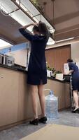 偷拍酒店母狗前台
