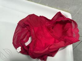 单身离异表姐的骚内内，肯定是个骚逼，内裤还有液体，好像拿表姐骚内内撸一发0