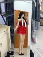本人大三M喜欢暴露，回乡下过年特意穿了红色和紫色，想被陌生人评价，刺激约