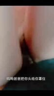 真实父女偷情乱伦，爸爸你慢点！哄骗女儿拍摄，配合默契