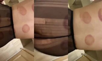 卫生间镜子面前暴操背后拔罐的骚妹妹