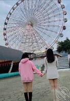 和婶婶的女儿(堂姐)出去游玩0