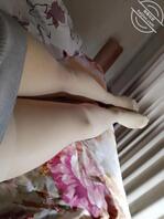 黑色的丝袜会看上去瘦！0