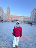 【原创内容126】妹妹第一次见到雪 兴奋得不得了