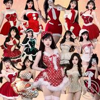 马上圣诞节了，买几件圣诞情趣内衣给老婆穿，各位兄弟帮忙选一选。 