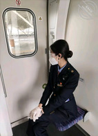 乘务员小姐姐真好看，大家对制度小姐姐有没有抵抗力2