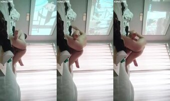 小嫩妹国庆放假回来了，可劲操满足她