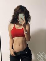 表面是个清纯女大学生的表妹，背地里各种擦边超反差2