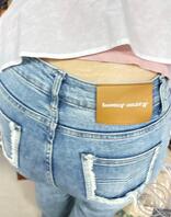 牛仔翘臀防撞梁性感小红内内0