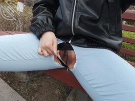 【欣欣日记】010.和男友清明去生殖中心看医生,背着男友在医院漏出0