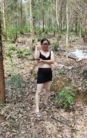回老家树林，在车上还要刺激2