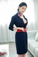 大胸年年，空姐写真（3）