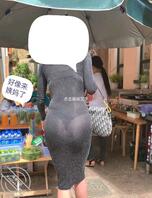 今天太成功了,拍到妈妈穿透视装1