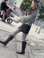 灰丝长靴少妇2