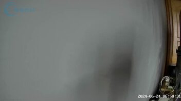 监控头拍下老板娘自慰全过程，高潮，白浆。