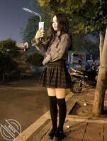 骚母狗梦娜站街的反差日常好想要拍更多照片1