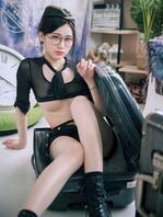 长腿空姐，谁能不爱，照片质量挺好，不知道为什么模糊1