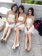 白皙妹子