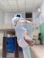 【护士系列】骚逼丝袜骚护士1