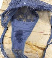 小姨做完爱的蕾丝原味内裤（大同）1