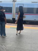 （91）银色性感高跟美少妇1