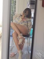  腿玩年系列！俯视看大屌操白虎妹妹母狗妹妹带来的诱惑0