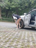 路边抽烟，这美女是故意勾引我吗？2