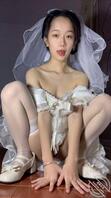 穿女仆的反差骚母狗1
