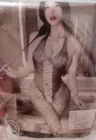 后入猛操渔网连体衣