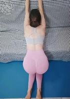 (原创)嫂子跟着健身教练做运动,偷拍给大家看。视频福利1