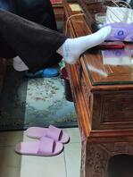 今天的骚妈穿的棉袜2