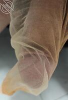 去舅妈家看到垃圾桶里丢掉的骚丝袜忍不住打了1