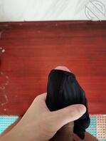 用妈妈的骚内裤打飞机1